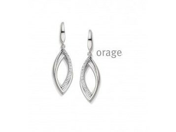 OORBEL AFHANGER ZIRCONIA - Orage Silver Jewellery | (Ag) Orage Zilver