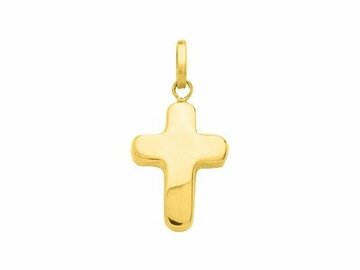 Hanger Kruisje - 18kt Geelgoud | COLLECTION VANSCHOENWINKEL