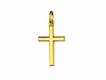 Hanger Kruisje - 18kt Geelgoud | COLLECTION VANSCHOENWINKEL