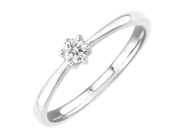 Ring Solitaire briljant - 18kt Bicolor | COLLECTION VANSCHOENWINKEL