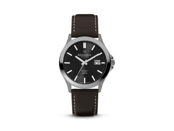 RODANIA SWISS MADE HEREN - Edelstaal+Leer | Rodania 1930 Swiss Made