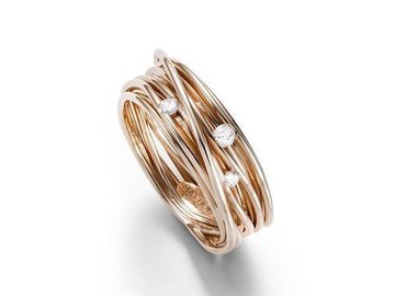 Ring briljant - 18kt Geelgoud | MY CREATION