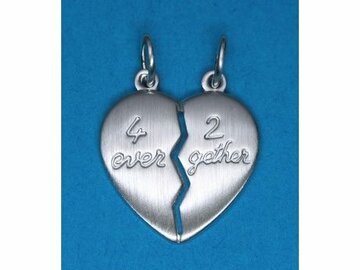 Hanger Hartje - Zilver Gerhodineerd | Trésor Zilver (AG)