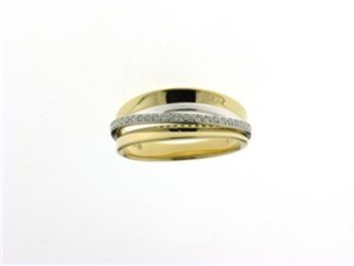 Ring briljant - 18kt Bicolor | COLLECTION VANSCHOENWINKEL
