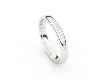 Aurodesign Trouwring - 18kt Witgoud | Auro Design Ring