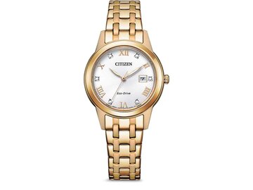 Citizen Eco-Drive Dames - Bicolor Staal-Plaqué / PVD | CITIZEN WATCH