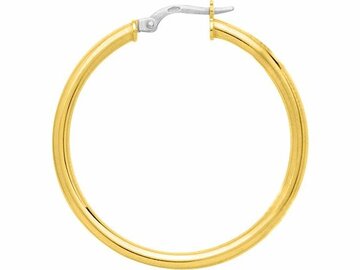 Oorbellen creolen - 18kt Geelgoud | COLLECTION VANSCHOENWINKEL