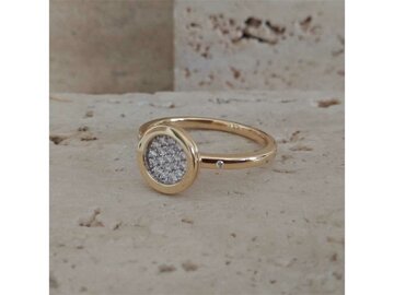 Ring briljant - Moondrops 18k jewels | COLLECTION VANSCHOENWINKEL