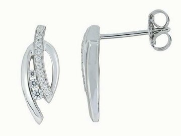 Oorbellen briljant - 18kt Bicolor | J & A Collection 1970