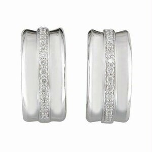 Oorbel Creolen Briljant - 18kt Witgoud | COLLECTION VANSCHOENWINKEL