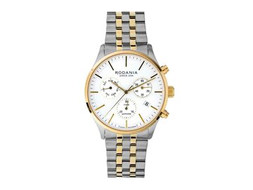 RODANIA SWISS MADE HEREN - Bicolor Staal-Plaqué / PVD | Rodania 1930 Swiss Made