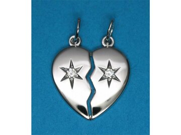 Hanger Voor Graveer Werk - Zilver Gerhodineerd | (AG) Zilver Collection VS