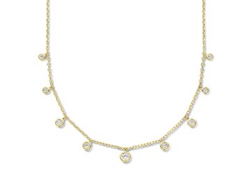 Collier-Halsketting - Naiomy (AG) Zilver