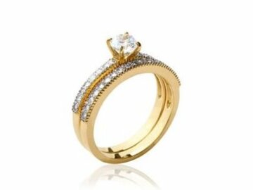 RING ZIRCONIA - SILVER BIJOUX CN  | (AG) Zilver Collection VS