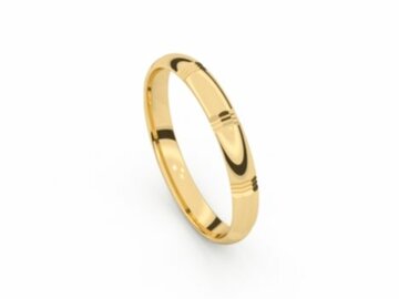 Aurodesign Trouwring - 18kt Geelgoud | Amici Ringen