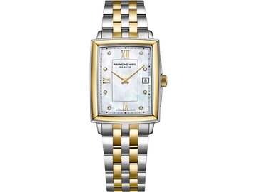 Dames uurwerk Compleet - Bicolor Staal-Plaqué / PVD | Raymond Weil