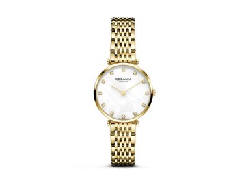 RODANIA SWISS MADE DAMES - Bicolor Staal-Plaqué / PVD | Rodania 1930 Swiss Made