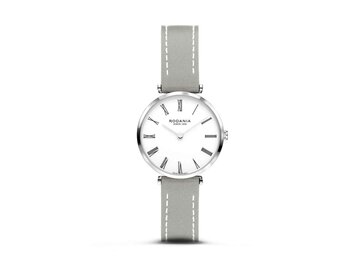 RODANIA SWISS MADE DAMES - Edelstaal+Leer | Rodania 1930 Swiss Made