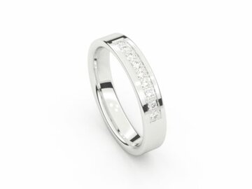 Aurodesign Trouwring - 18kt Witgoud | Auro Design Ring