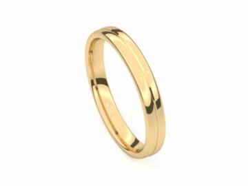 Tessina Trouwring - 18kt Geelgoud | Auro Design Ring