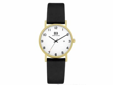 DANISH DESIGN WATCH QUARTZ - QUARTZ LEDER