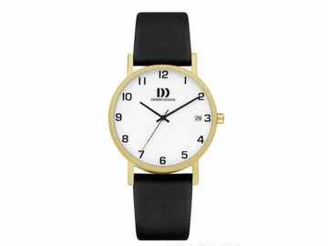 DANISH DESIGN WATCH QUARTZ - QUARTZ LEDER