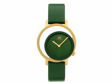 DANISH DESIGN WATCH QUARTZ - QUARTZ LEDER