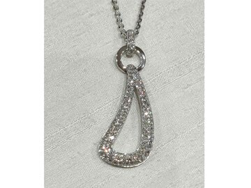 Hanger Briljant - 18kt Witgoud | COLLECTION VANSCHOENWINKEL