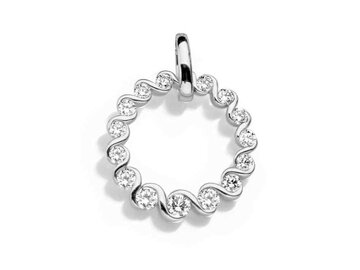 Hanger Briljant - 18kt Witgoud | COLLECTION VANSCHOENWINKEL