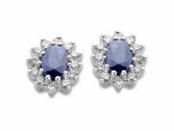 Oorbel kl.steen-briljant - 18kt Bicolor | COLLECTION VANSCHOENWINKEL