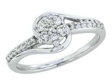 Ring briljant - 18kt Witgoud | J & A Collection 1970