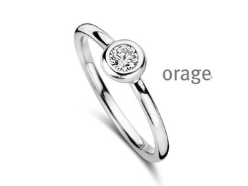 RING ZIRCONIA - Orage Silver Jewellery | (Ag) Orage Zilver