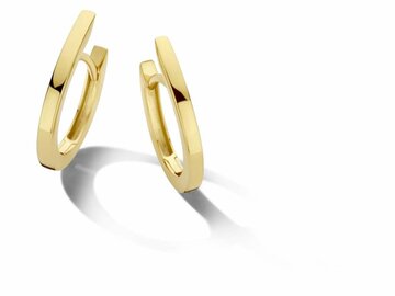 Oorbellen creolen - 18kt Geelgoud | COLLECTION VANSCHOENWINKEL