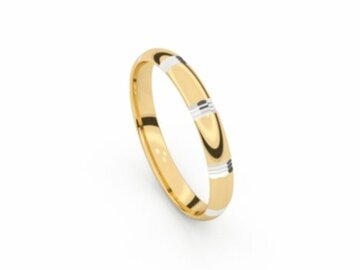 Aurodesign Trouwring - 18kt Bicolor | Auro Design Ring