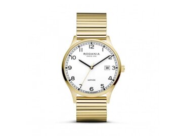 RODANIA SWISS MADE HEREN - Bicolor Staal-Plaqué / PVD | Rodania 1930 Swiss Made