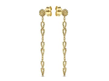 Oorbellen afhangers - 18kt Geelgoud | COLLECTION VANSCHOENWINKEL