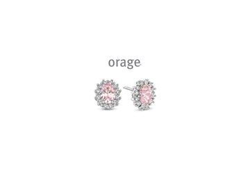OORBEL ZILVER ZIRCONIA - Orage Silver Jewellery | (Ag) Orage Zilver