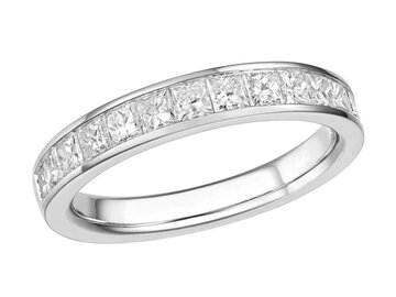 Ring alliance briljant - 18kt Witgoud | COLLECTION VANSCHOENWINKEL