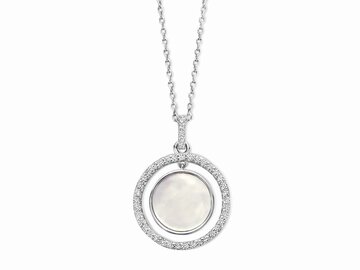 KETTING MET HANGER - Naiomy (AG) Zilver