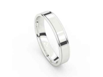 Mémoire Trouwring - 18kt Witgoud | Mémoire Ring