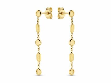 Oorbellen afhangers - 18kt Geelgoud | COLLECTION VANSCHOENWINKEL