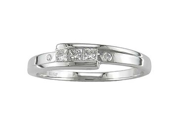 Ring briljant - 18kt Witgoud | J & A Collection 1970