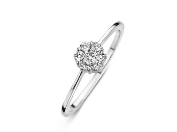 Ring briljant - 18kt Witgoud | COLLECTION VANSCHOENWINKEL