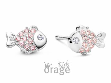 Oorbellen kinderfiguur - Orage Kids Silver | (Ag) Orage Zilver