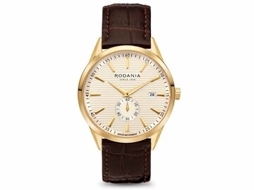 RODANIA SWISS MADE HEREN - Bicolor Staal-Plaqué / PVD | Rodania 1930 Swiss Made