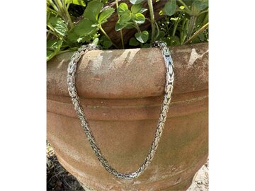 Koningsketting - Zilver Gerhodineerd | (AG) Zilver Collection VS