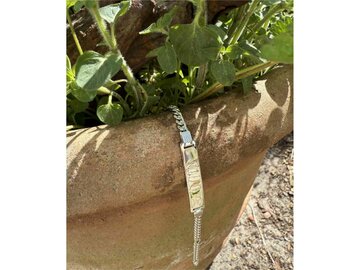 Armband Idendité - Zilver Gerhodineerd | (AG) Zilver Collection VS