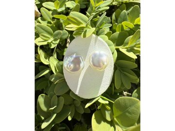 Oorbellen parels - Baroque parels zoetwater