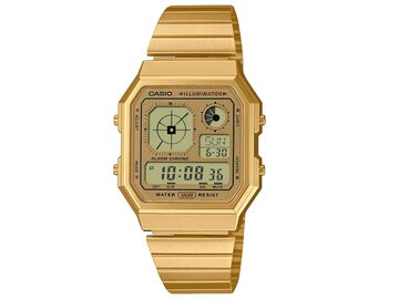 CASIO Vintage - Metal-Resin-Chromé-messing