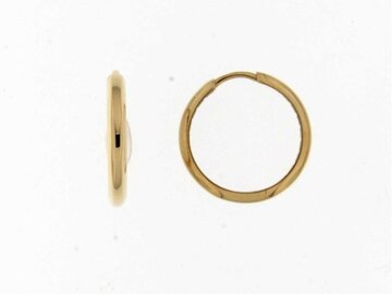 Oorbellen creolen - 18kt Geelgoud | COLLECTION VANSCHOENWINKEL